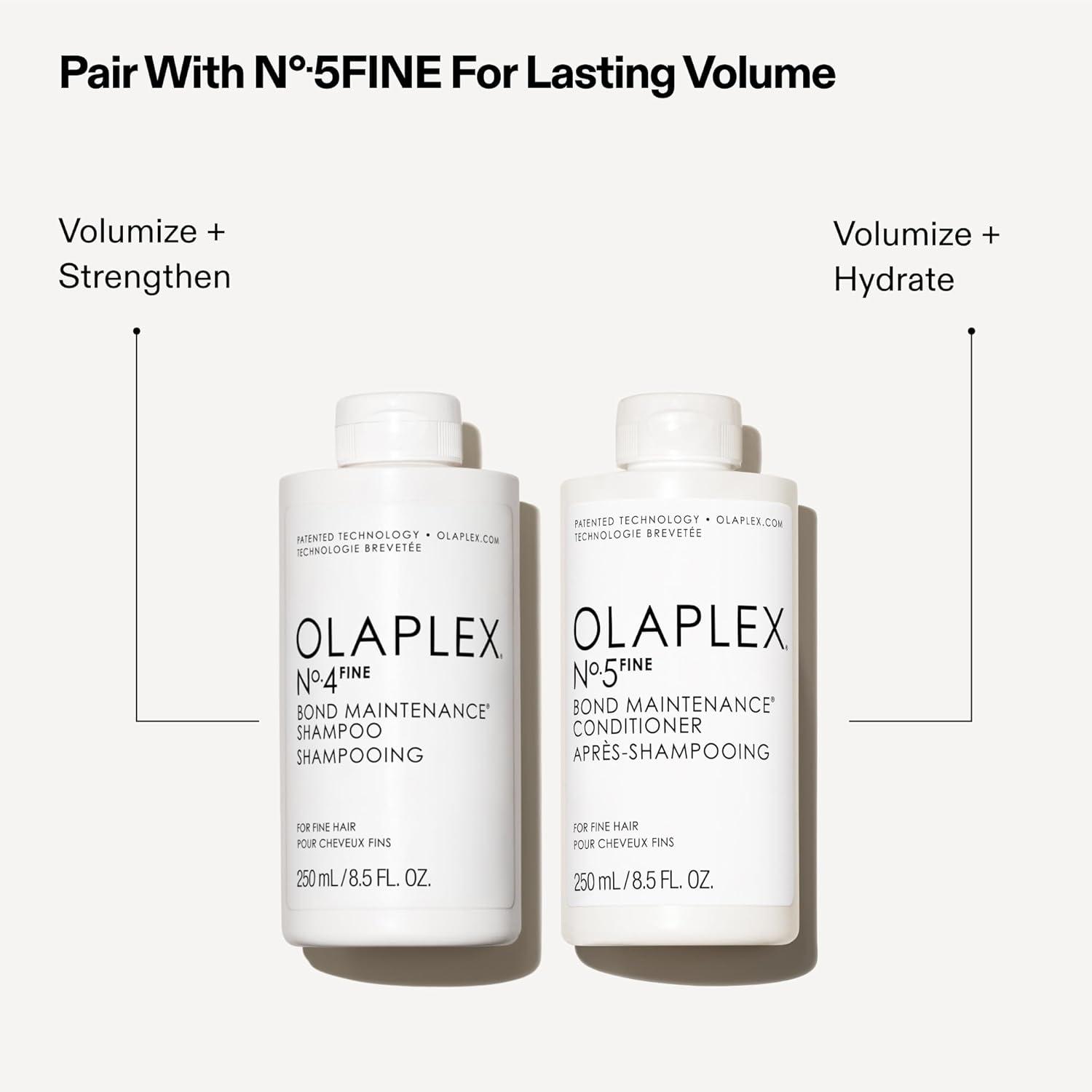 imageOlaplex N 4 FINE Bond Maintenance Shampoo Volumize amp Strengthen Gently Cleanse amp Non Stripping For Coily Curly Straight and Wavy Stocking Stuffers 100 mL 33 Fl Oz85 Fl Oz Pack of 1