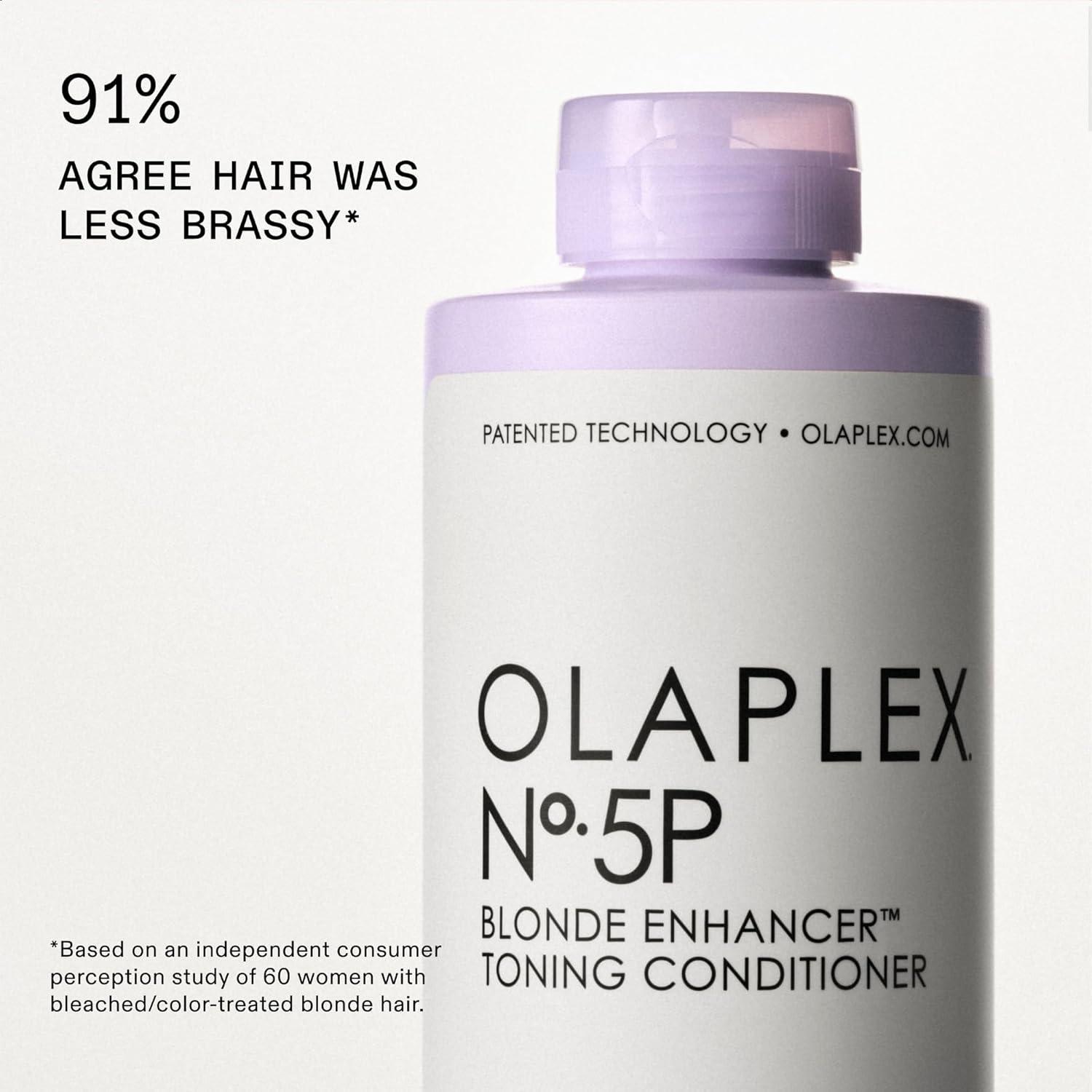 imageOlaplex No 5P Blonde Enhancer Purple Toning Conditioner Repairs Hydrates amp Brightens All Blonde Lightened amp Grey Hair85 Fl Oz Pack of 1