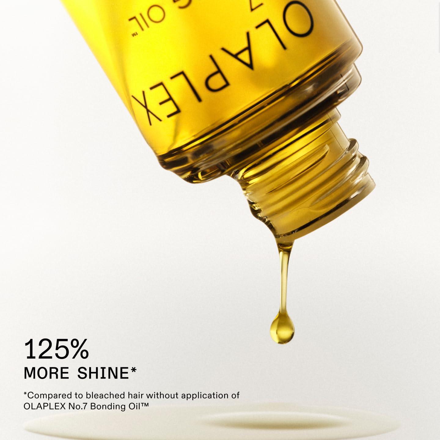 imageOlaplex Wash and Shine Hair Kit No 4 5 7 Shampoo amp Conditioner Set Cleanse Hydrate amp Control Frizz Up to 72 Hours Bonding Oil for Shine amp Protect For Coily Curly Straight and Wavy