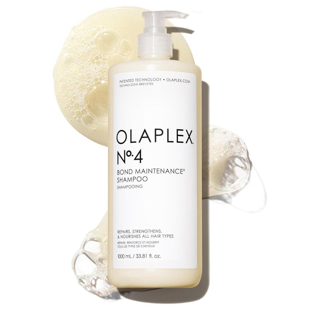 imageOlaplex No 4 Bond Maintenance Shampoo Repairs Strengthens amp Nourishes All Hair Types Adds Shine amp Leaves Hair Feeling Soft3381 Fl Oz Pack of 1