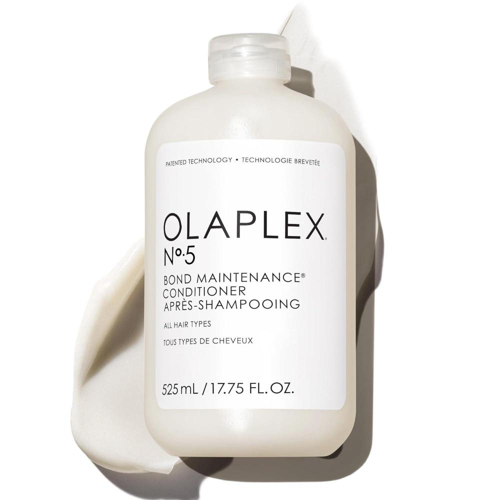 imageOlaplex No 5 Bond Maintenance Conditioner Repairs Strengthens amp Nourishes All Hair Types Leaving Hair Feeling Soft amp Adds Shine1775 Fl Oz Pack of 1