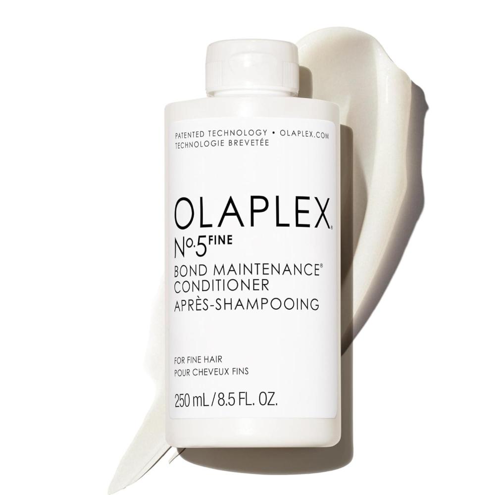 imageOlaplex No 5 FINE Bond Maintenance Conditioner Weightless Clinically Proven Fine Hair Shampoo to Volumize amp Strengthen85 Fl Oz Pack of 1