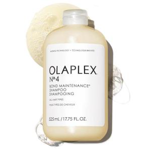 Olaplex No. 4 Bond Maintenance Shampoo, Repairs, Strengthens, & Nourishes All Hair Types, Adds Shine & Leaves Hair Feeling Soft(17.75 Fl Oz (Pack of 1))