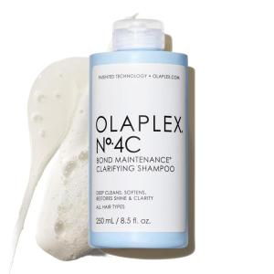 Olaplex No. 4C Bond Maintenance Clarifying Shampoo, Deep Cleans, Softens, Restores Shine, & Clarity, For All Hair Types Experiencing Product Buildup or Excess Oil(8.45 Fl Oz (Pack of 1))