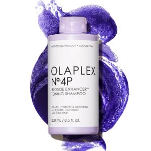 Olaplex No. 4P Blonde Enhancer Purple Toning Shampoo, Repairs, Hydrates, & Brightens All Blonde, Lightened, & Grey Hair(8.5 Fl Oz (Pack of 1))