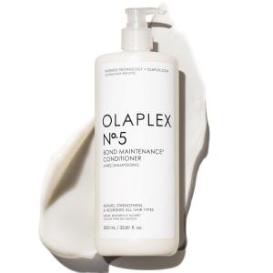 Olaplex No. 5 Bond Maintenance Conditioner, Repairs, Strengthens, & Nourishes All Hair Types, Leaving Hair Feeling Soft & Adds Shine(33.81 Fl Oz (Pack of 1))