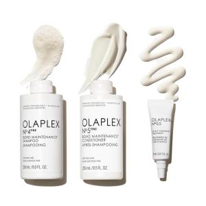 Olaplex Wash & Shine Fine Hair Kit: Nº. 4FINE, Nº. 5FINE, Nº. 0.5, Shampoo & Conditioner Set | Gently Cleanses to Volumize & Strengthen | Hydrates & Soothes Scalp | For Coily, Curly, Straight, & Wavy
