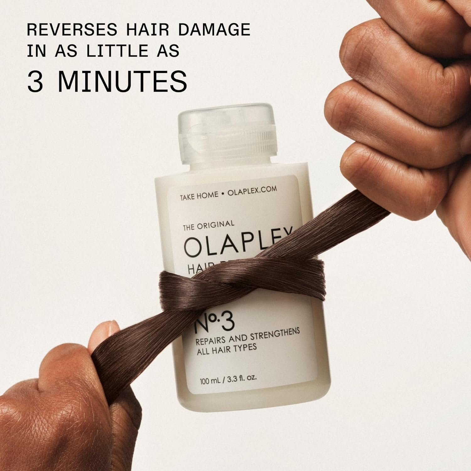 image:imageOlaplex N3PLUS Complete Repair Treatment 3minute Preshampoo Treatment to Immediately Repair Hair Damage for Softer Stronger Hair For Coily Curly Straight and Wavy100 mL 33 Fl Oz